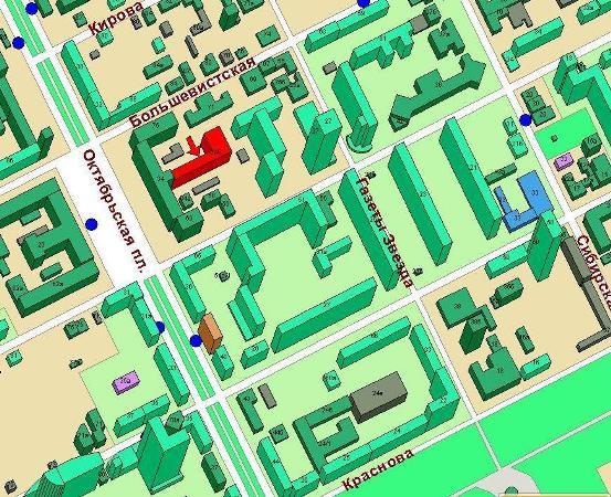 схема проезда к УФМС по Пермскому краю